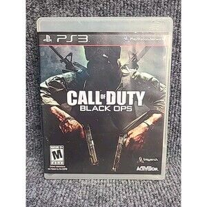 PS3 Call of Duty Black Ops Sony PlayStation 3 2010 W/ Manual Tested